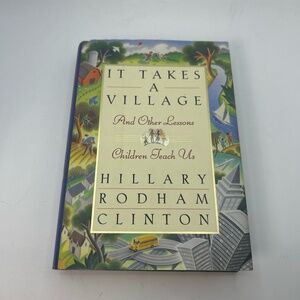 Simon & Schuster It Takes A Village Hardcover Hillary Clinton Nonfiction